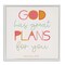 Stupell Industries God's Plans For You Framed Giclee, design by SD Graphics Studio